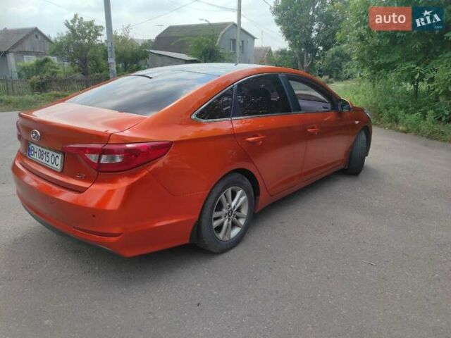 Оранжевый Хендай Соната, объемом двигателя 2 л и пробегом 200 тыс. км за 11500 $, фото 4 на Automoto.ua