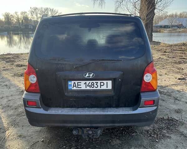 Черный Хендай Терракан, объемом двигателя 2.9 л и пробегом 363 тыс. км за 5800 $, фото 3 на Automoto.ua