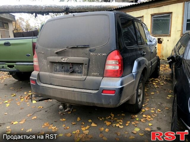 Черный Хендай Терракан, объемом двигателя 2.9 л и пробегом 219 тыс. км за 3100 $, фото 3 на Automoto.ua