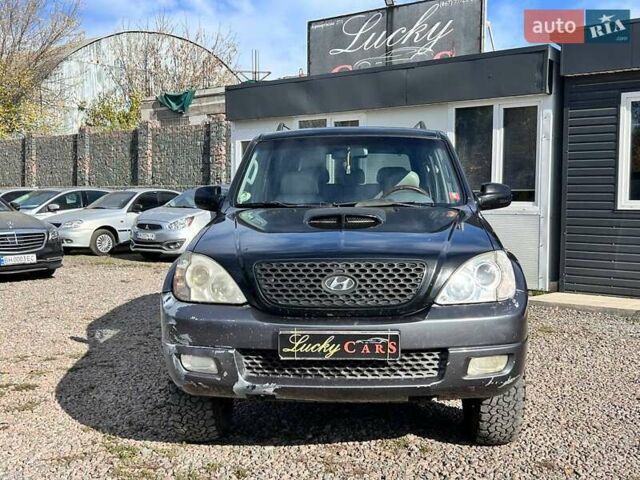 Чорний Хендай Терракан, об'ємом двигуна 2.9 л та пробігом 317 тис. км за 6200 $, фото 1 на Automoto.ua