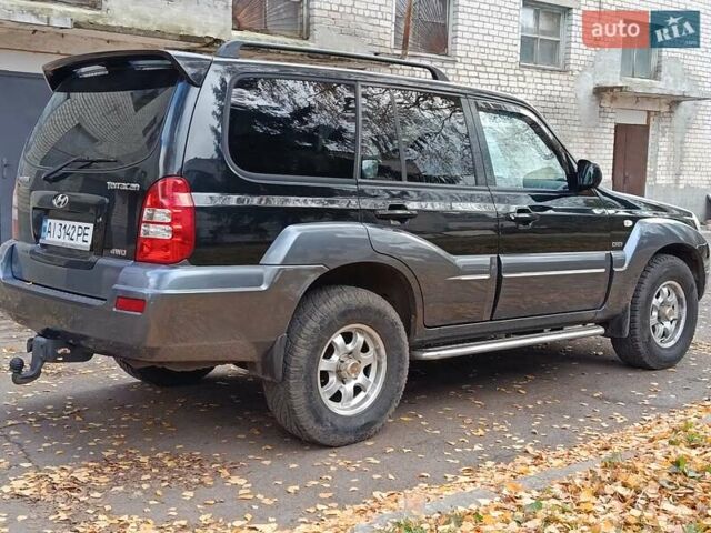 Черный Хендай Терракан, объемом двигателя 2.9 л и пробегом 346 тыс. км за 8500 $, фото 3 на Automoto.ua
