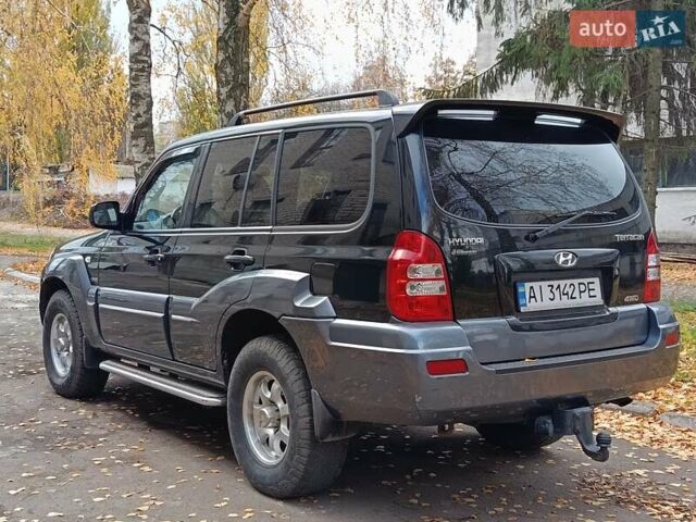 Черный Хендай Терракан, объемом двигателя 2.9 л и пробегом 346 тыс. км за 8500 $, фото 5 на Automoto.ua