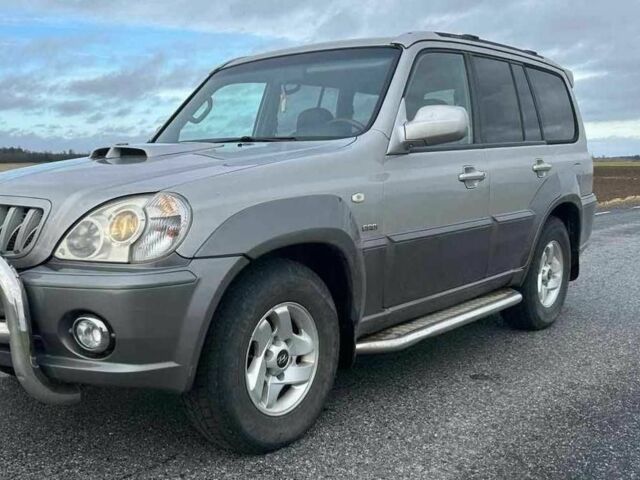 Серый Хендай Терракан, объемом двигателя 2.9 л и пробегом 347 тыс. км за 3250 $, фото 11 на Automoto.ua