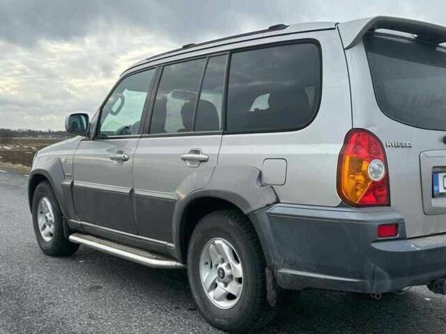 Серый Хендай Терракан, объемом двигателя 2.9 л и пробегом 347 тыс. км за 3250 $, фото 14 на Automoto.ua