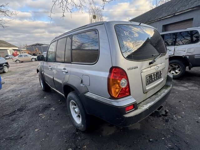 Серый Хендай Терракан, объемом двигателя 2.9 л и пробегом 200 тыс. км за 2600 $, фото 2 на Automoto.ua