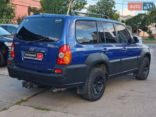 Синий Хендай Терракан, объемом двигателя 2.9 л и пробегом 348 тыс. км за 7440 $, фото 7 на Automoto.ua