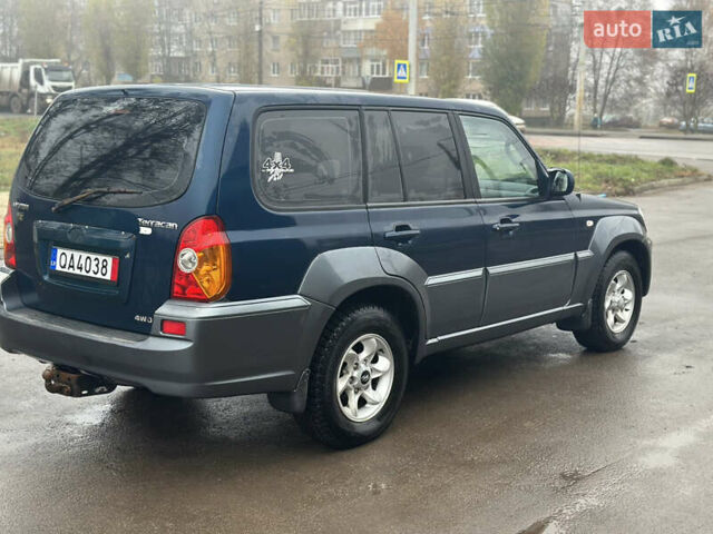 Синий Хендай Терракан, объемом двигателя 2.5 л и пробегом 218 тыс. км за 3500 $, фото 3 на Automoto.ua