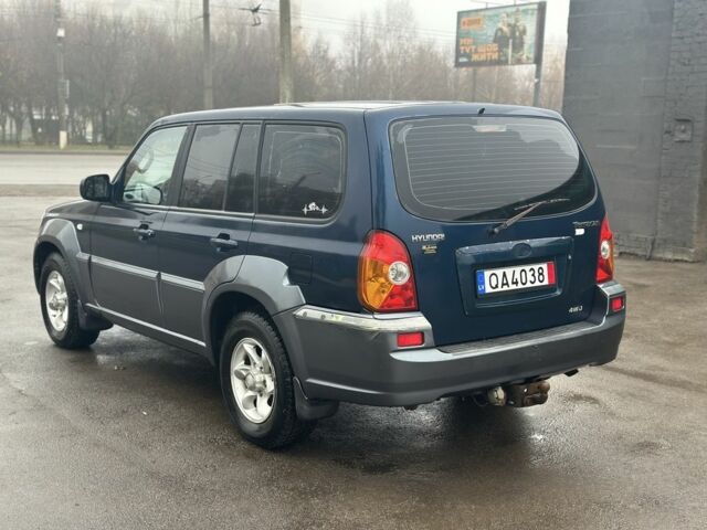 Синий Хендай Терракан, объемом двигателя 2.5 л и пробегом 218 тыс. км за 3500 $, фото 4 на Automoto.ua