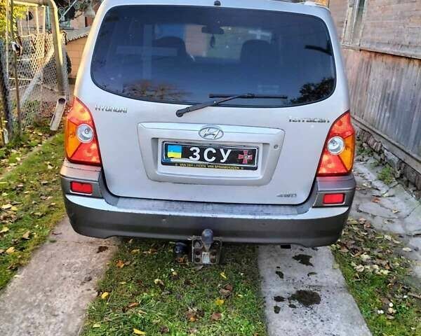 Синий Хендай Терракан, объемом двигателя 2.9 л и пробегом 200 тыс. км за 4900 $, фото 3 на Automoto.ua