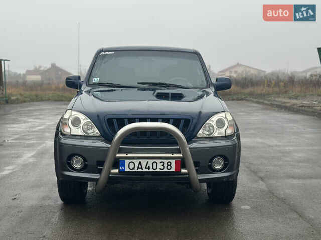 Синий Хендай Терракан, объемом двигателя 2.5 л и пробегом 218 тыс. км за 3500 $, фото 2 на Automoto.ua