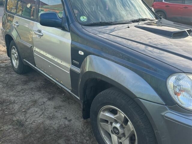 Синий Хендай Терракан, объемом двигателя 2.9 л и пробегом 122 тыс. км за 3999 $, фото 3 на Automoto.ua
