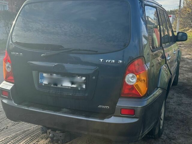 Синий Хендай Терракан, объемом двигателя 2.9 л и пробегом 122 тыс. км за 3999 $, фото 1 на Automoto.ua