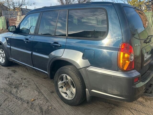 Синий Хендай Терракан, объемом двигателя 2.9 л и пробегом 122 тыс. км за 3999 $, фото 2 на Automoto.ua