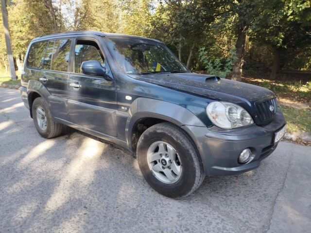 Синий Хендай Терракан, объемом двигателя 3 л и пробегом 333 тыс. км за 2999 $, фото 1 на Automoto.ua