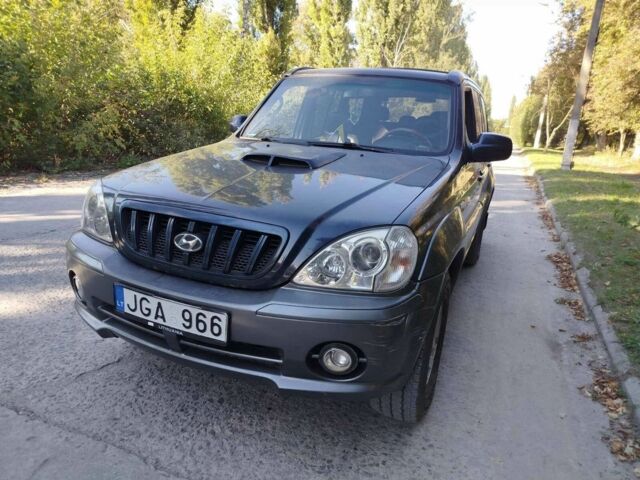 Синий Хендай Терракан, объемом двигателя 3 л и пробегом 333 тыс. км за 2999 $, фото 6 на Automoto.ua