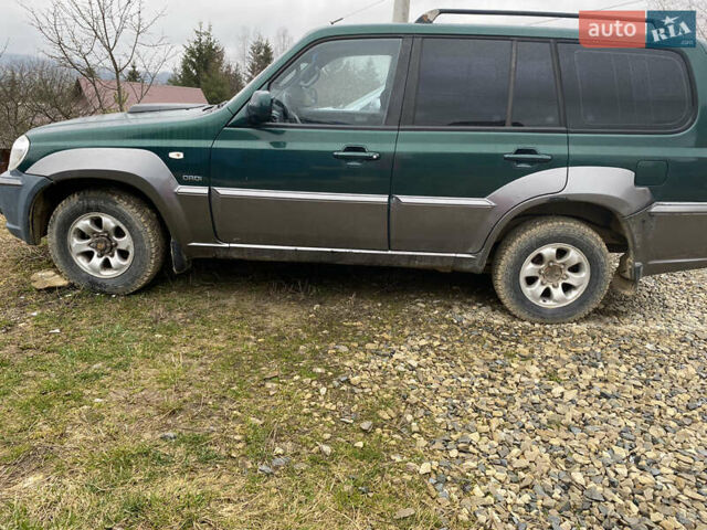 Хендай Терракан 2001 в Буковеле на Automoto.ua Зеленый Хендай Терракан, объемом двигателя 2.9 л и пробегом 237 тыс. км за 6950 $, фото 4 на Automoto.ua