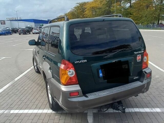 Хендай Терракан 2003 у Одесі на Automoto.ua Зелений Хендай Терракан, об'ємом двигуна 0 л та пробігом 228 тис. км за 7300 $, фото 4 на Automoto.ua