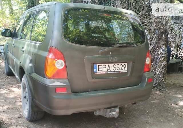 Зелений Хендай Терракан, об'ємом двигуна 2.9 л та пробігом 246 тис. км за 5500 $, фото 4 на Automoto.ua