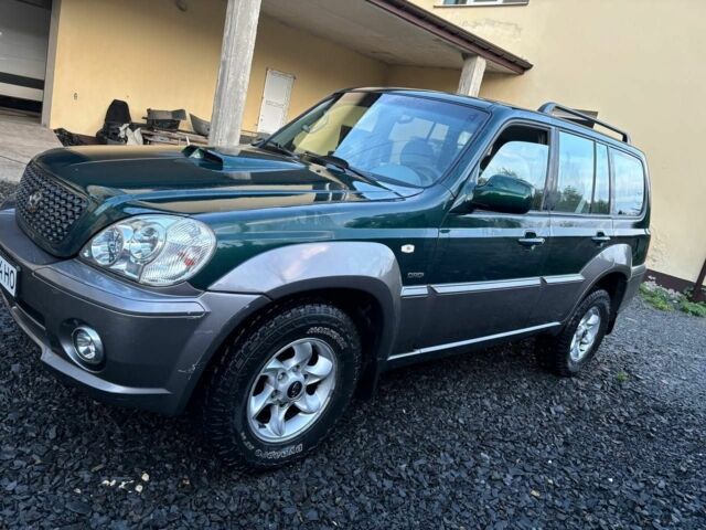 Зеленый Хендай Терракан, объемом двигателя 2.9 л и пробегом 252 тыс. км за 5600 $, фото 1 на Automoto.ua