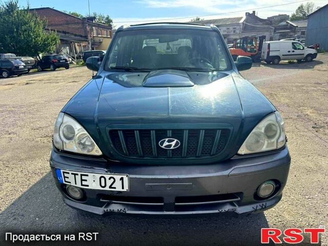 Хендай Терракан 2005 в Харькове на Automoto.ua Зеленый Хендай Терракан, объемом двигателя 2.9 л и пробегом 271 тыс. км за 3200 $, фото 1 на Automoto.ua