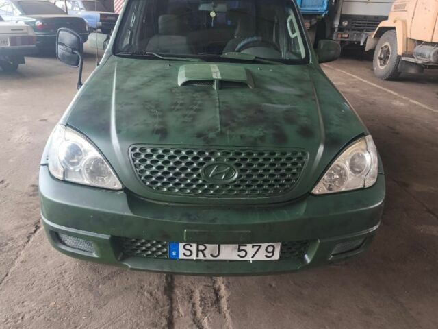 Зеленый Хендай Терракан, объемом двигателя 0 л и пробегом 200 тыс. км за 2700 $, фото 1 на Automoto.ua