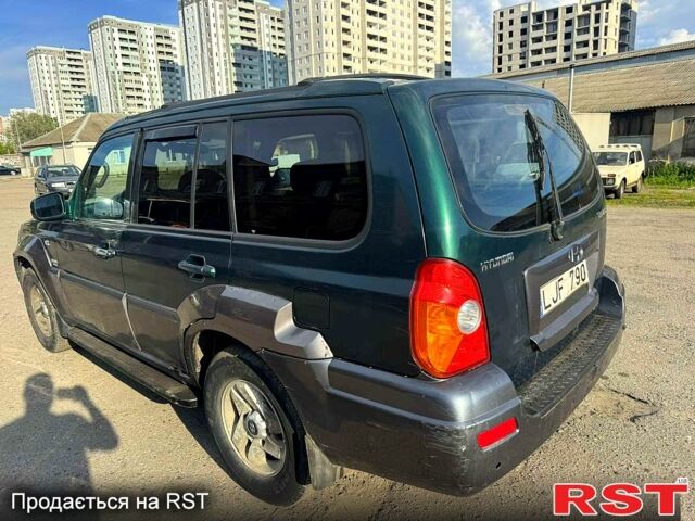 Хендай Терракан 2005 в Харькове на Automoto.ua Зеленый Хендай Терракан, объемом двигателя 2.9 л и пробегом 271 тыс. км за 3200 $, фото 3 на Automoto.ua