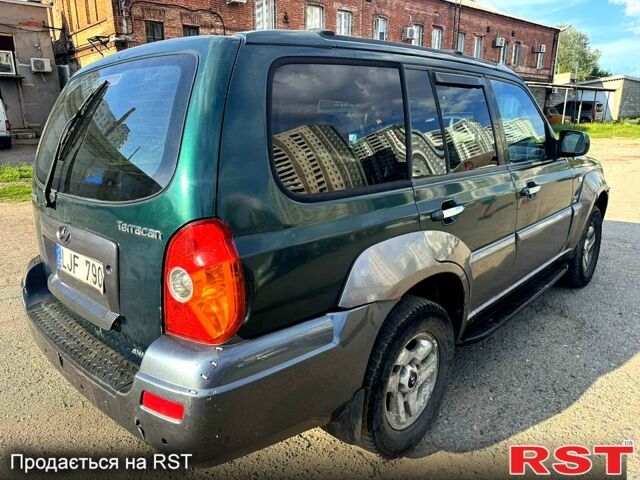 Хендай Терракан 2005 в Харькове на Automoto.ua Зеленый Хендай Терракан, объемом двигателя 2.9 л и пробегом 271 тыс. км за 3200 $, фото 2 на Automoto.ua