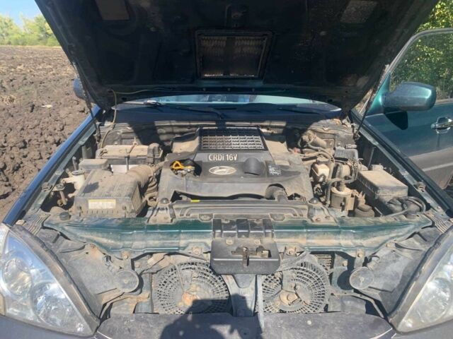 Зеленый Хендай Терракан, объемом двигателя 2.9 л и пробегом 350 тыс. км за 3900 $, фото 8 на Automoto.ua