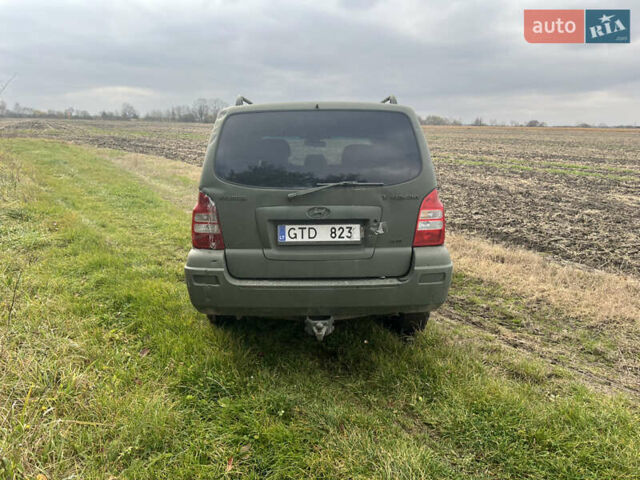 Зеленый Хендай Терракан, объемом двигателя 2.9 л и пробегом 380 тыс. км за 3350 $, фото 4 на Automoto.ua