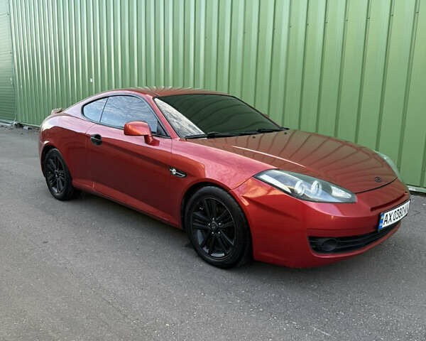 Красный Хендай Тибурон, объемом двигателя 1.98 л и пробегом 240 тыс. км за 5800 $, фото 11 на Automoto.ua