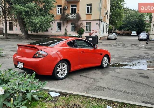 Хендай Тибурон 2007 в Одессе на Automoto.ua Красный Хендай Тибурон, объемом двигателя 2 л и пробегом 109 тыс. км за 5200 $, фото 2 на Automoto.ua