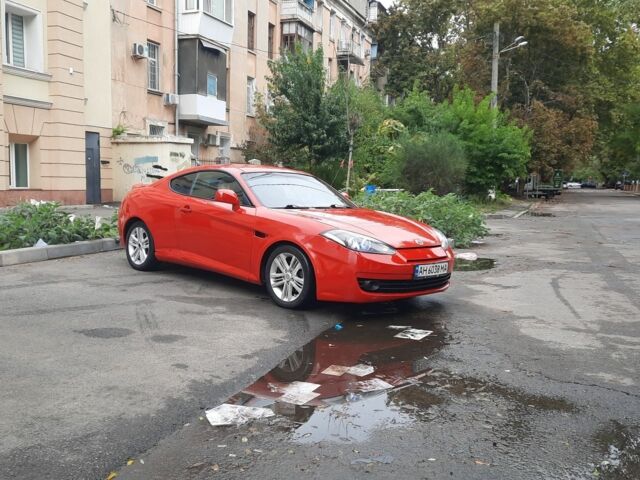 Хендай Тибурон 2007 в Одессе на Automoto.ua Красный Хендай Тибурон, объемом двигателя 2 л и пробегом 109 тыс. км за 5200 $, фото 2 на Automoto.ua