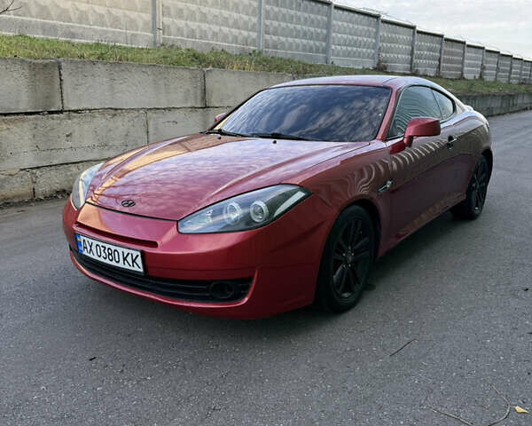 Красный Хендай Тибурон, объемом двигателя 1.98 л и пробегом 240 тыс. км за 5800 $, фото 13 на Automoto.ua