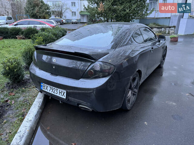 Серый Хендай Тибурон, объемом двигателя 1.98 л и пробегом 103 тыс. км за 7500 $, фото 1 на Automoto.ua