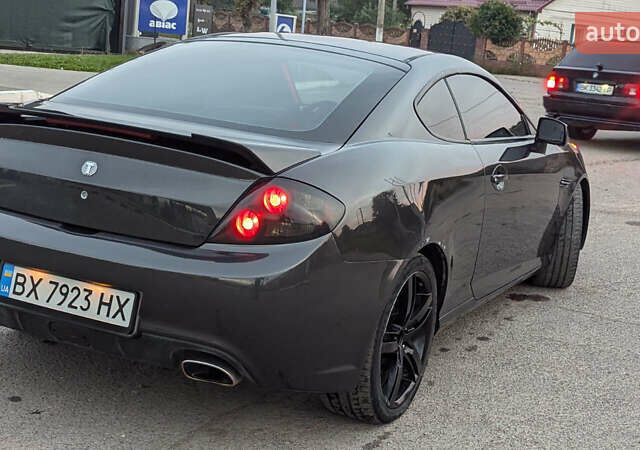 Серый Хендай Тибурон, объемом двигателя 2 л и пробегом 101 тыс. км за 7500 $, фото 6 на Automoto.ua