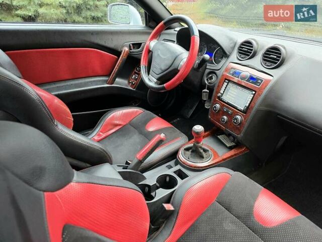 Сірий Хендай Тібурон, об'ємом двигуна 2 л та пробігом 65 тис. км за 3400 $, фото 16 на Automoto.ua