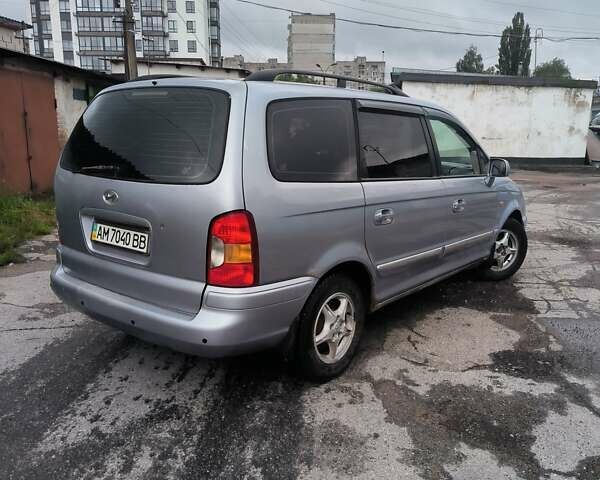 Синий Хендай Траджет, объемом двигателя 2 л и пробегом 300 тыс. км за 3900 $, фото 7 на Automoto.ua