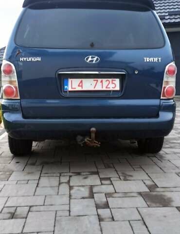 Синій Хендай Траджет, об'ємом двигуна 2 л та пробігом 390 тис. км за 2500 $, фото 2 на Automoto.ua