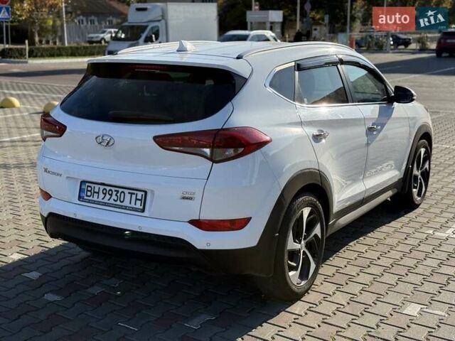 Хендай Туксон 2016 в Одессе на Automoto.ua Белый Хендай Туксон, объемом двигателя 2 л и пробегом 91 тыс. км за 20500 $, фото 6 на Automoto.ua