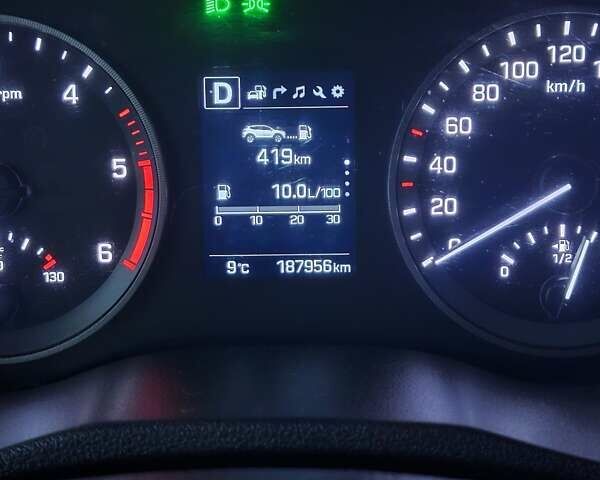 Белый Хендай Туксон, объемом двигателя 2 л и пробегом 187 тыс. км за 24000 $, фото 5 на Automoto.ua