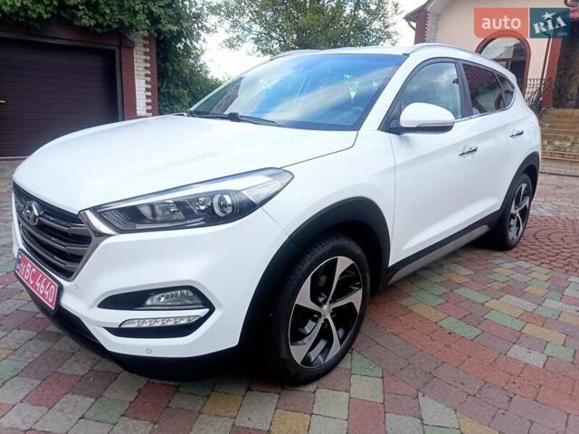 Хендай Туксон 2018 в Львове на Automoto.ua Белый Хендай Туксон, объемом двигателя 2 л и пробегом 169 тыс. км за 21400 $, фото 29 на Automoto.ua