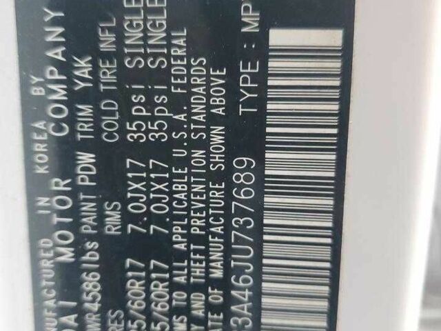 Белый Хендай Туксон, объемом двигателя 2 л и пробегом 129 тыс. км за 10800 $, фото 12 на Automoto.ua