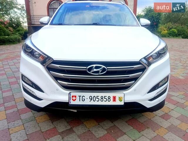 Хендай Туксон 2018 в Львове на Automoto.ua Белый Хендай Туксон, объемом двигателя 2 л и пробегом 169 тыс. км за 21400 $, фото 19 на Automoto.ua
