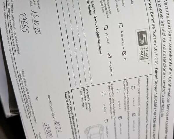 Білий Хендай Туксон, об'ємом двигуна 1.6 л та пробігом 152 тис. км за 21950 $, фото 90 на Automoto.ua