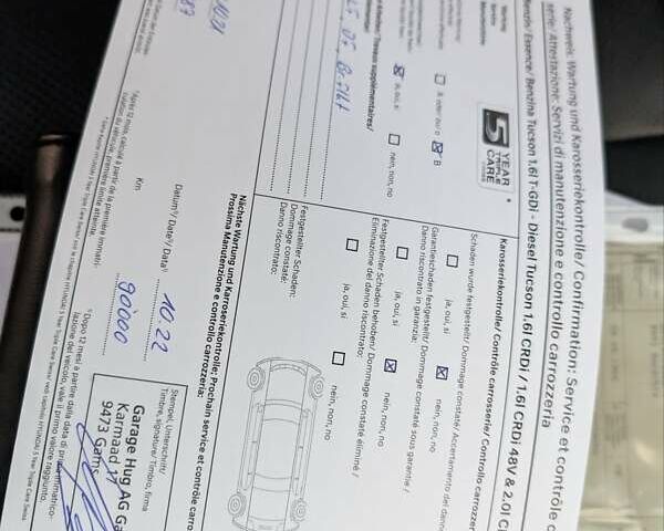 Білий Хендай Туксон, об'ємом двигуна 1.6 л та пробігом 152 тис. км за 21950 $, фото 89 на Automoto.ua