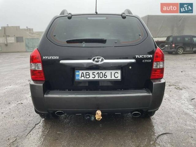 Черный Хендай Туксон, объемом двигателя 1.99 л и пробегом 204 тыс. км за 6100 $, фото 16 на Automoto.ua