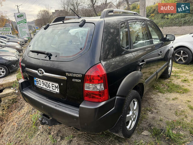 Черный Хендай Туксон, объемом двигателя 2 л и пробегом 211 тыс. км за 4444 $, фото 4 на Automoto.ua