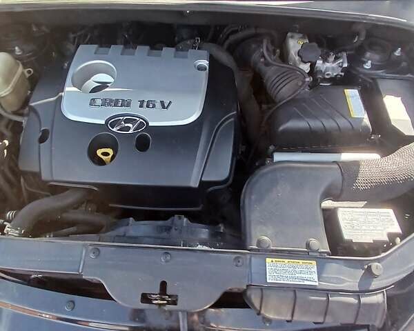 Черный Хендай Туксон, объемом двигателя 2 л и пробегом 315 тыс. км за 7000 $, фото 3 на Automoto.ua