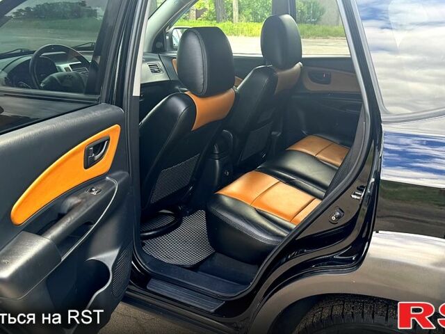 Черный Хендай Туксон, объемом двигателя 2 л и пробегом 192 тыс. км за 7700 $, фото 9 на Automoto.ua