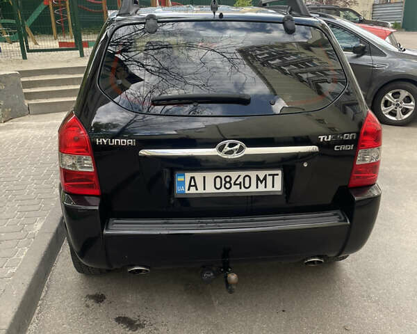 Хендай Туксон 2006 в Вышгороде на Automoto.ua Черный Хендай Туксон, объемом двигателя 1.99 л и пробегом 245 тыс. км за 7300 $, фото 4 на Automoto.ua